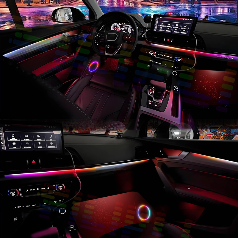 Tiras LED de Control para Ilum - Car Interior Led Strip App Control reseña y precio