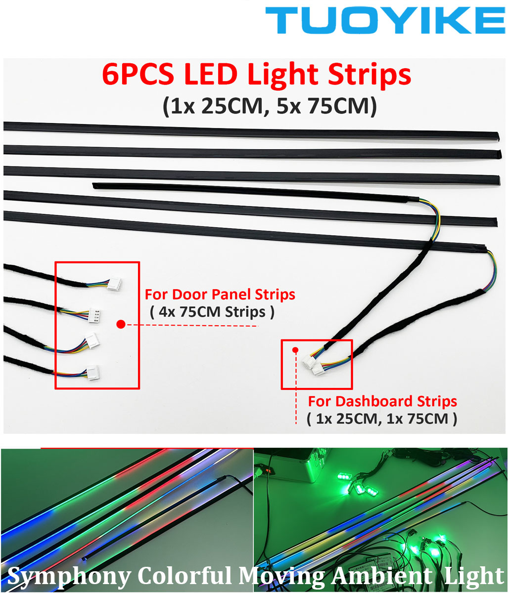 Repuesto para 18 en 1 LED Sinf - Car Dashboard Light Fiber Optic reseña y precio