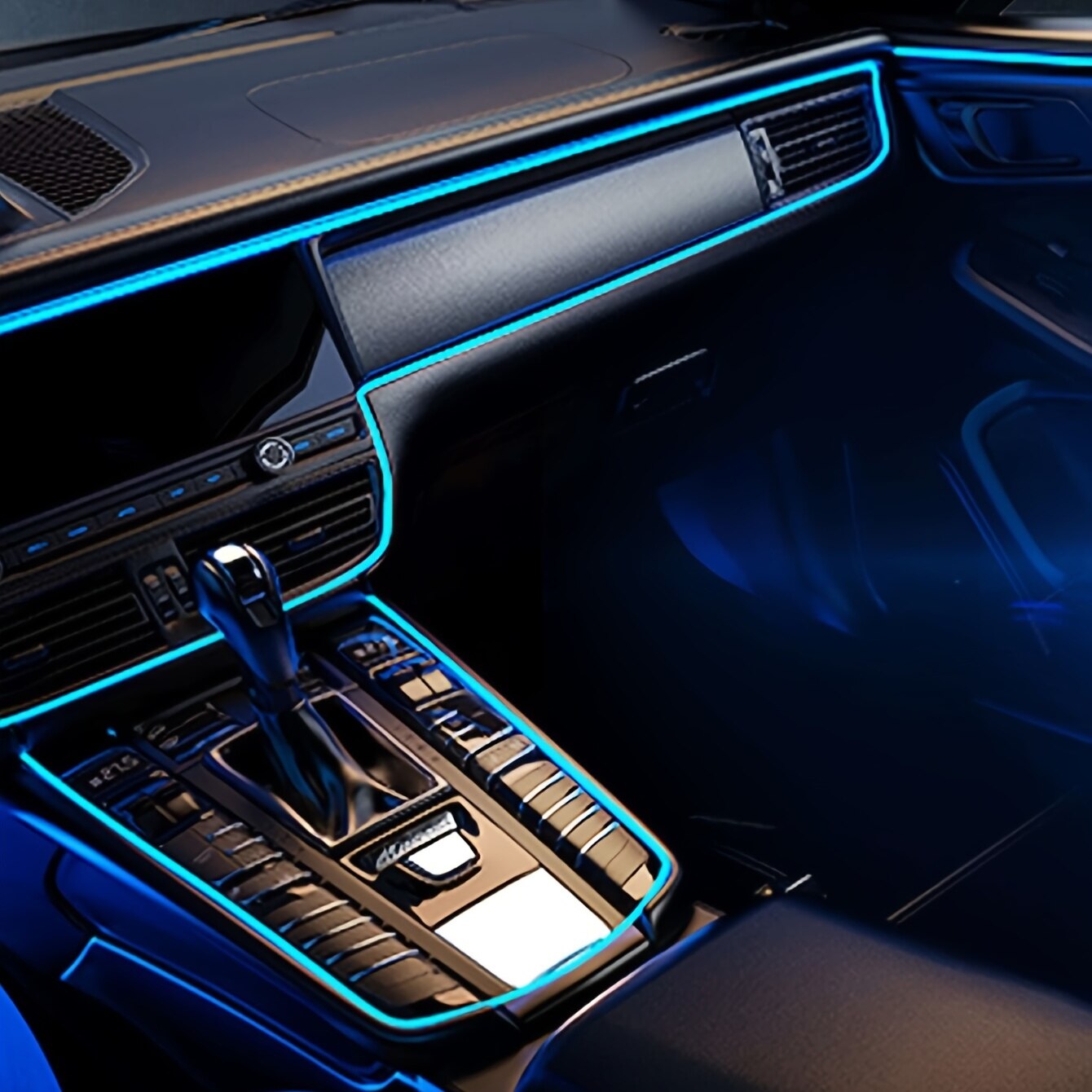 Tira de luces LED de neón para - Car Interior Neon Light Usb reseña y precio