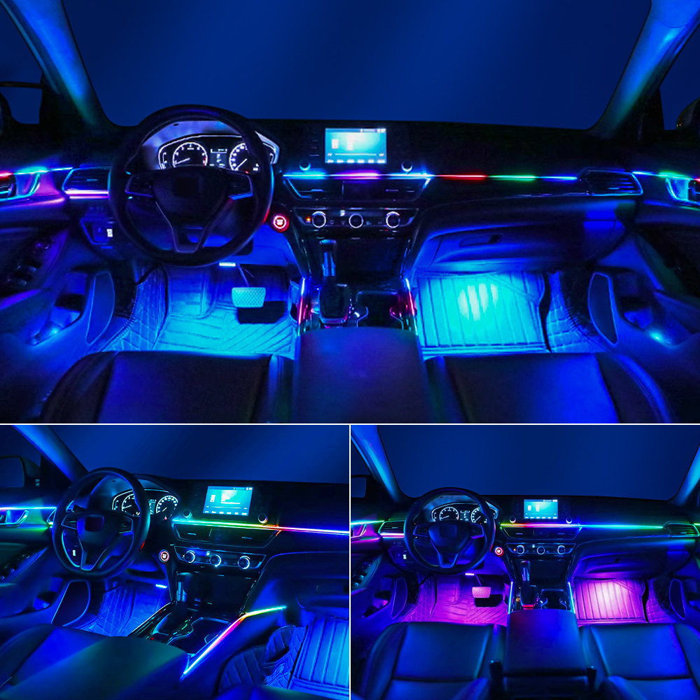 Luz Led Universal para ambient - Car Ambient Lighting 64 Color reseña y precio