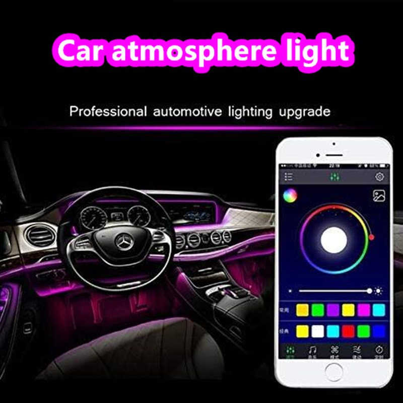 Lámparas de fibra óptica RGB 5 - Car Dashboard Light Fiber Optic reseña y precio
