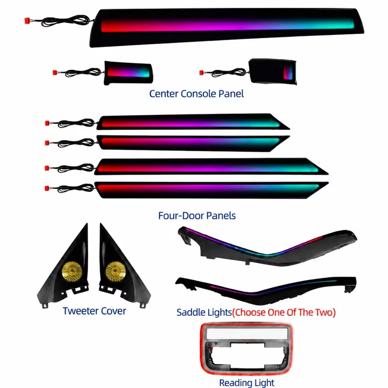 Luz ambiental para coche Honda - Car Ambient Light Door Panel Acrylic reseña y precio